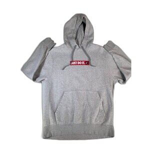 NIKE NSW JUST DO IT PULLOVER HOODIE SIZE medium BV5094